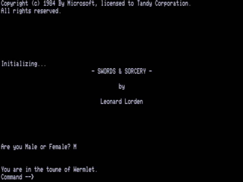 Screen shot